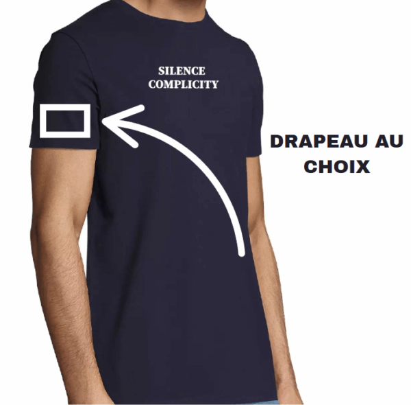T-shirt Homme – Silence = Complicity – Image 2